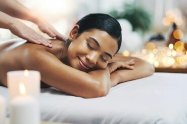 Massage du drainage lymphatique